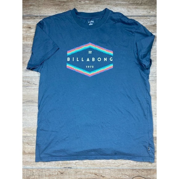 Billabong Entry Men’s T-shirt Navy Blue XL - Picture 2 of 4